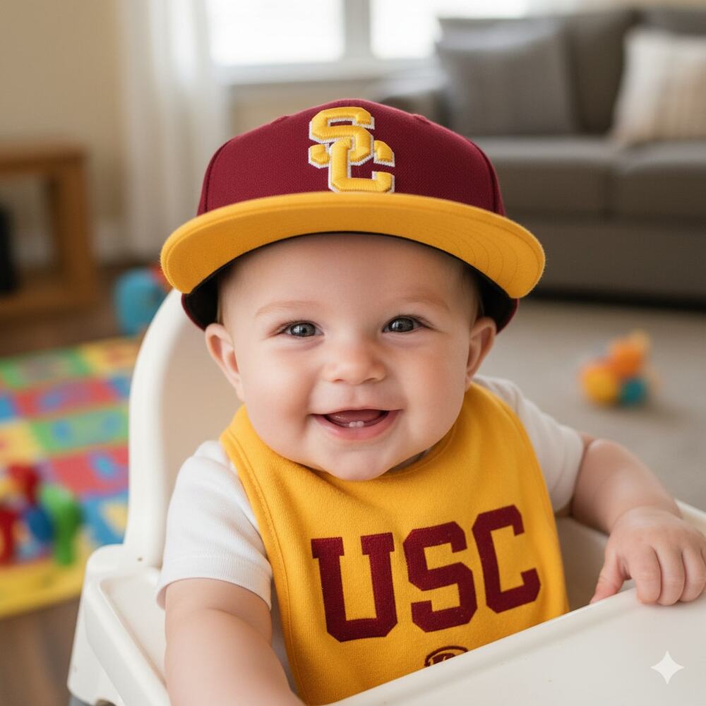 New Era 9Fifty NCAA USC University of Southern California Infant Snapback Hat